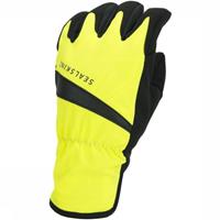 Sealskinz Handschoen All Weather Cycle Wp voor heren - Zwart/Geel - 