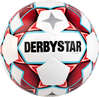 DerbyStar Voetbal Dynamic TT V20 Wit rood blauw 1151