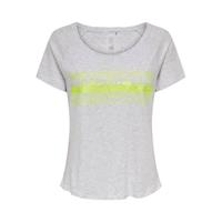 ONLY PLAY sport T-shirt grijs melange