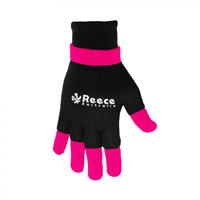 Reece Knitted Ultra Grip Glove 2 in 1 - Black/Pink