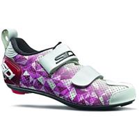 Sidi Women's T-5 Air Triathlon Shoes 2020 - Rose-Jester Red-White