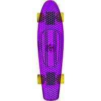 skateboard Juicy Susi Clear Purple 57 cm polypropeen geel