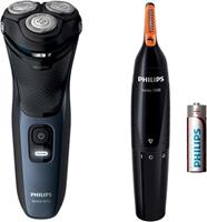 Philips S3134/57 Shaver Series 3000 Scheerapparaat Blauw/Zwart