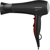 Esperanza Pamela Hair Dryer 2200W 3 Temperature Levels Cable Length 180 cm Black EBH004K