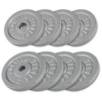 Hantelscheibenset Eisen 4x2,5 kg und 4x5 kg