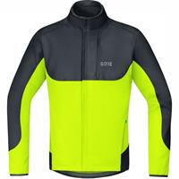 Gore Wear C5 GWS Thermo Trail Jas Zwart/Middengeel