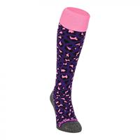 Brabo Socks Cheetah Purple