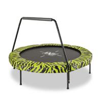 EXIT TOYS EXIT Tiggy junior Trampoline met Greepstang ø140 cm, zwart/groen