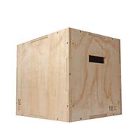 Houten Crossfit Plyo Box 3-in-1 - Klein - 40 x 45 x 50 cm