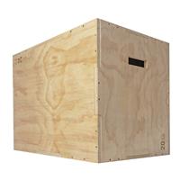 Houten Crossfit Plyo Box 3-in-1 - Groot - 50 x 60 x 75 cm