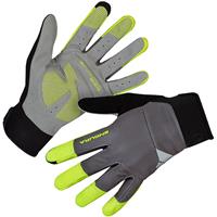 Endura Damen Windchill Handschuhe - Hi-Viz Gelb