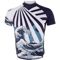 Primal Great Wave Triot (sportlicher Schnitt) - Blau/Weiß