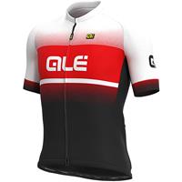Alé Solid Blend Trikot - Schwarz/Rot