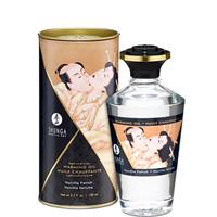 Shunga Aphrodisiac Warming Massage Oil - Vanilla Fetish - 100 ml