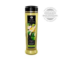 Shunga Organica Green Tea Massageöl - 240 ml