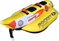 SPINERA Rocket 2 - aufblasbare Banane, Tube, Wasserring, Wasserreifen, Towabl...