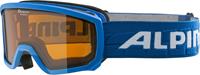 Alpina Scarabeo Junior Skibrille DH Farbe: 181 lightblue, Scheibe: DOUBLEFLEX HICON S2))