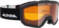 Alpina Scarabeo Small Skibrille DH Farbe: 131 black, Scheibe: DOUBLEFLEX HICON S2))