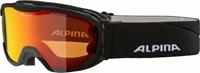 Alpina Pheos Junior Mirror Skibrille Farbe: 831 black, Scheibe: MIRROR orange S2))