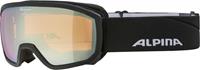 Alpina Scarabeo Junior Brillentäger Skibrille HM Farbe: 835 black, Scheibe: MIRROR gold S2))