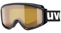 Uvex g.gl 3000 LGL Brillenträger Skibrille Farbe: 2130 black, lasergold lite/blue S2))