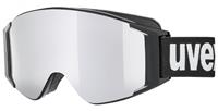 Uvex g.gl 3000 Take Off Polavision Brillenträgerbrille Farbe: 2030 schwarz, mirror silver/polavision/clear S1+S3))