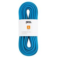 Petzl - Conga 8 mm - Prusiktouw, blauw/wit