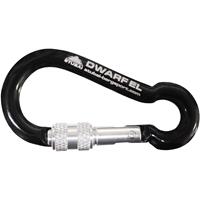 Stubai - Dwarf El Fangkarabiner - Materiaalkarabiner, zwart/grijs