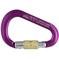 Stubai - HMS Pro Easylock Karabiner - HMS-karabiner, purper/grijs