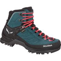 Salewa - Women's MTN Trainer Mid GTX - Wandelschoenen, zwart/turkoois