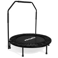 Opvouwbare Fitness Trampoline met Handvat - Zwart - 100 cm