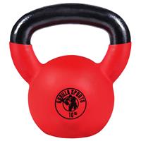 Kettlebell - Gietijzer (rubber coating) - 10 kg