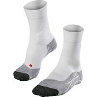 FALKE RU3 Runningsocken, gepolstert, dämpfend, für Damen, weiß/grau, 35/36