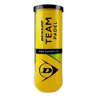 Dunlop team padel tennisballen geel