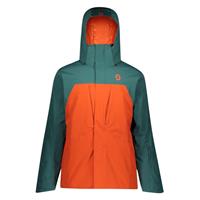Ultimate Dryo 10 Jacket Herren Ski- und Snowboardjacke orange-grün Gr. XL