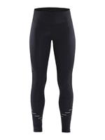 Craft Lumen Urban Run Tights Dames Sportlegging - Black/Silver - XS