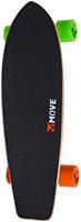 Move skateboard Cruiser 59 cm hout/aluminium zwart