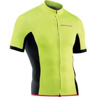 Northwave Force Kurzarmtrikot - Fluo-Gelb