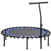 vidaXL Fitnesstrampoline met handgreep 122 cm