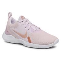 Nike Flex Experience Run 10 Dames - Champagne/Light Violet/White/Metallic Red Bronze - Dames