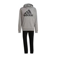 adidas Trainingsanzug, feuchtigkeitsabsorbierend, 3-Streifen, für Herren, grau/schwarz, 54