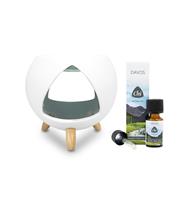 Chi Natural Life Cozy aromabrander + Davos olie 1 set