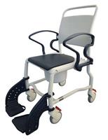 REBOTEC Toiletten-Rollstuhl Rebotec BONN Toilettenrollstuhl mit 5-Zoll-Rädern