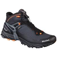 Salewa MS Ultra Flex 2 Mid GTX Men Herren Speed-Hiking Schuh GrÃ¶ÃŸe UK 10 black out/red orange