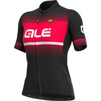 Alé Women's Solid Blend Jersey - Black-Strawberry