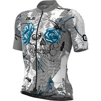 ALÉ Shirt met korte mouwen Skull, voor heren, Fietsshirt, Fietskleding