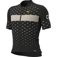 Alé PRR Stars Jersey SS21 - Black-Dove Grey