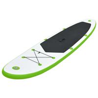 vidaXL Stand Up Paddleboardset opblaasbaar groen en wit