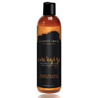 Intimate Earth Energize Massageöl Orange und Ingwer - 120 ml