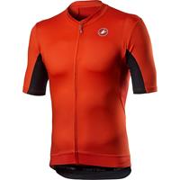 Castelli Entrata V korte mouw fietsshirt rood heren